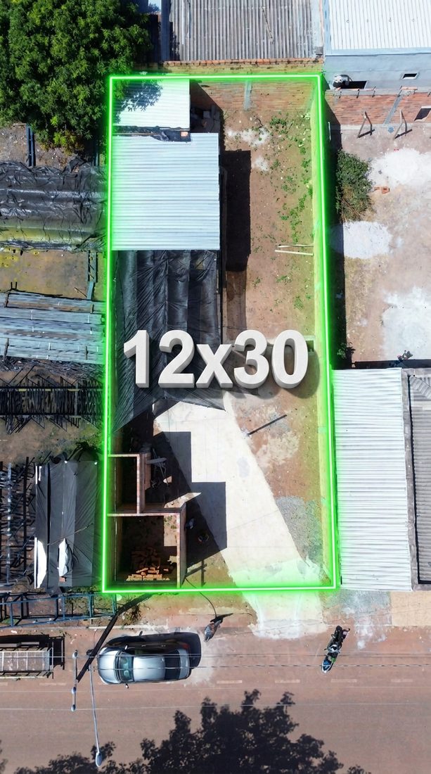Trabalho IA — terreno com construção parcial